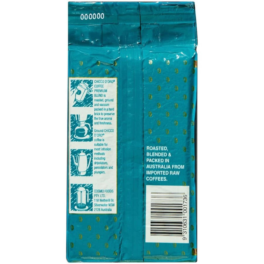 Delta Chicco D'oro Plunger Grind Premium Blend 200g