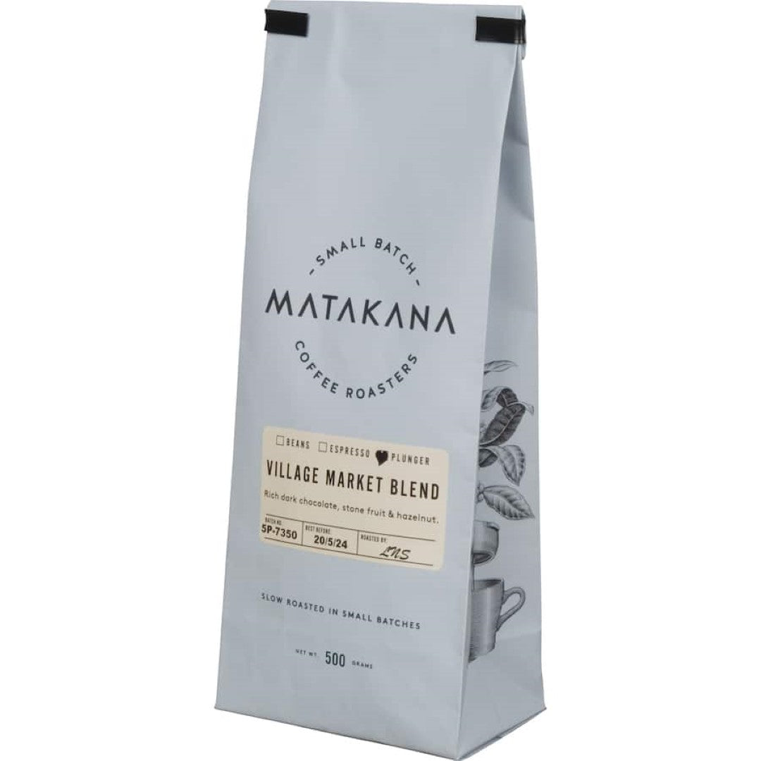 Mcr Village Plunger Grind Coffee Blend 500g