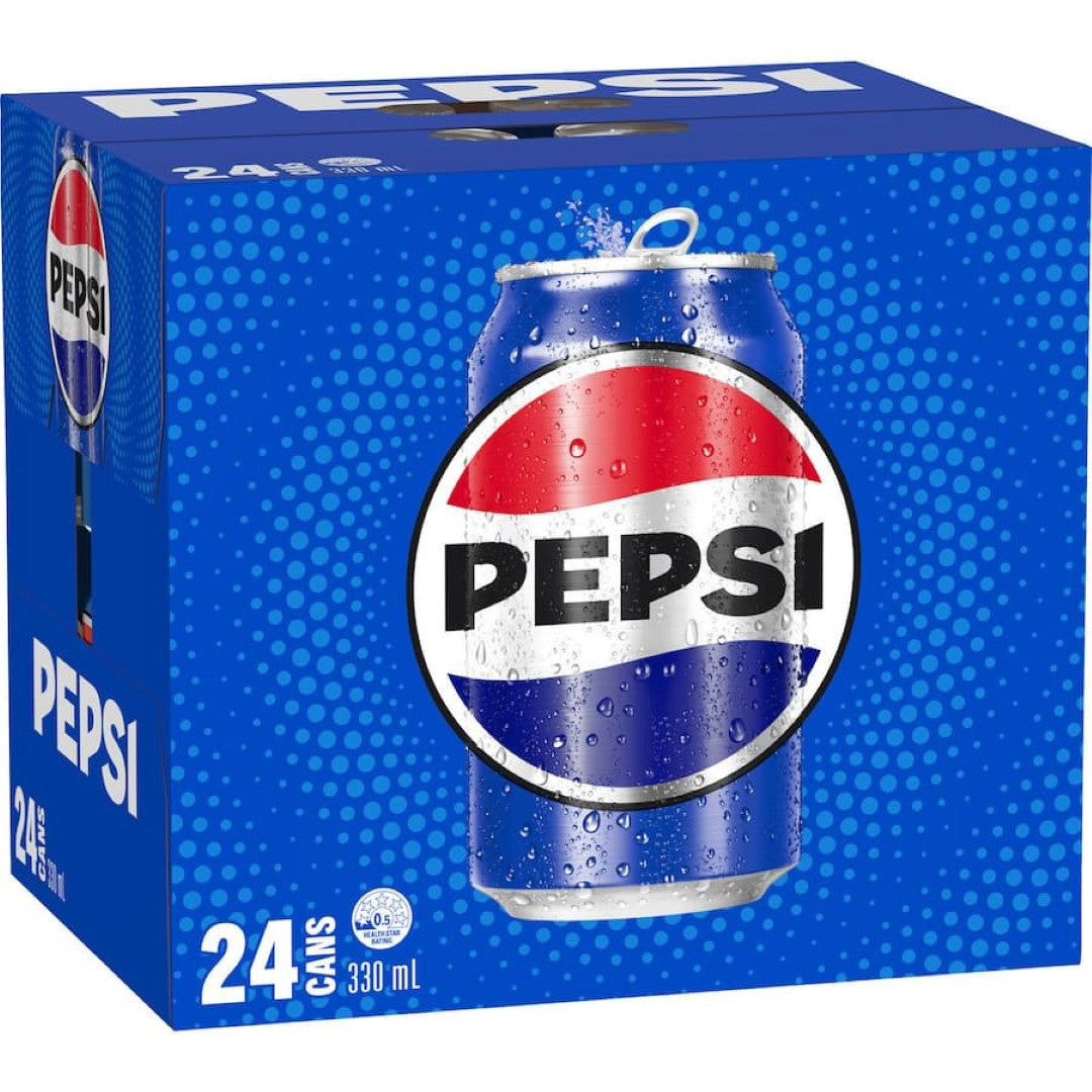 Pepsi Soft Drink 330ml cans 24pack