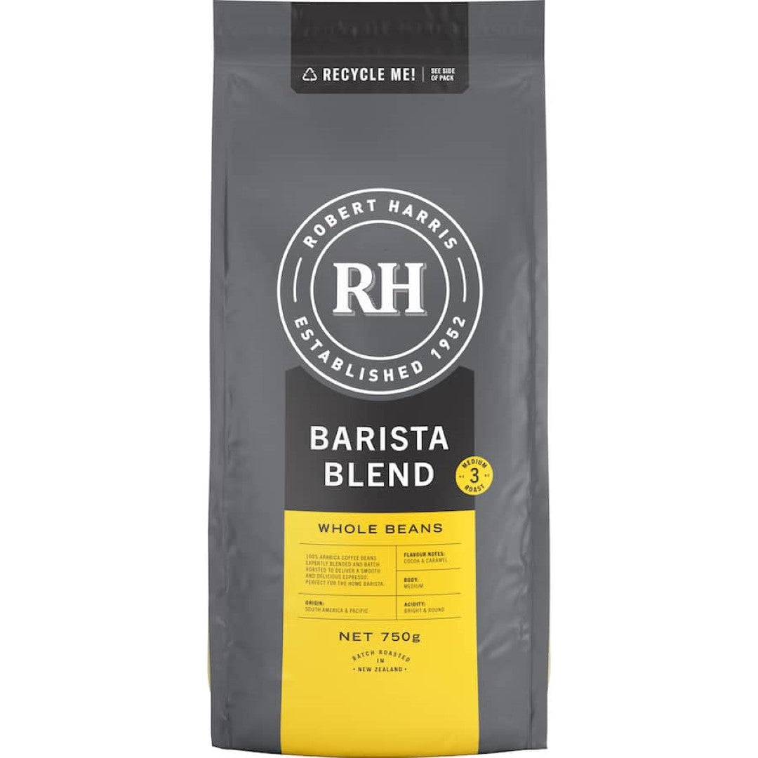 Robert Harris Whole Beans Coffee Barista Blend 750g