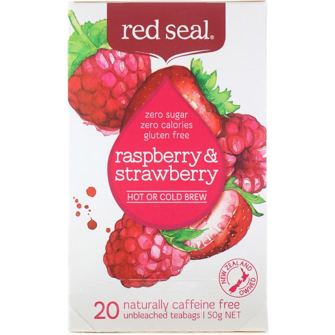 Red Seal Fruit Tea Raspberry & Strawberry Bags 20pack