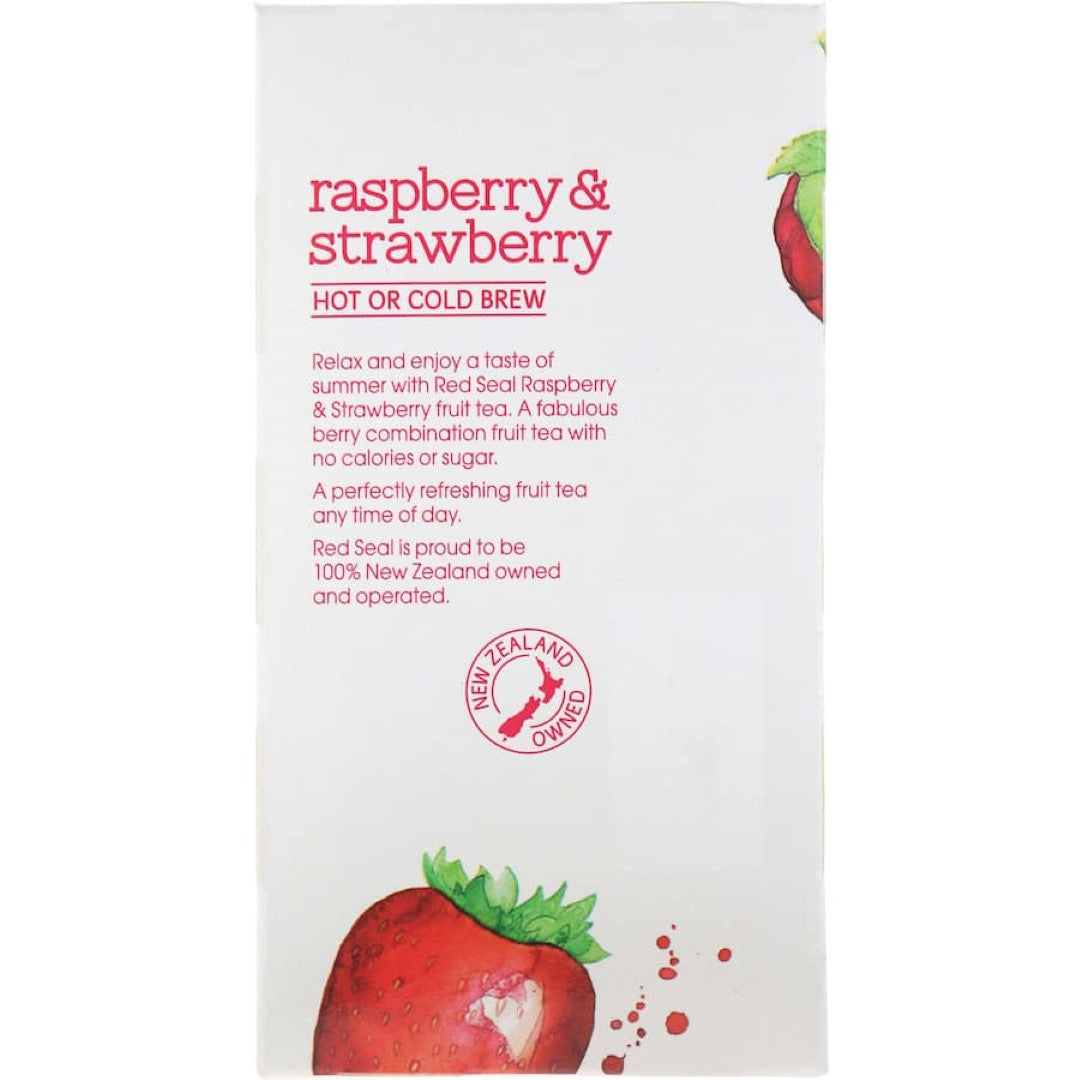 Red Seal Fruit Tea Raspberry & Strawberry Bags 20pack
