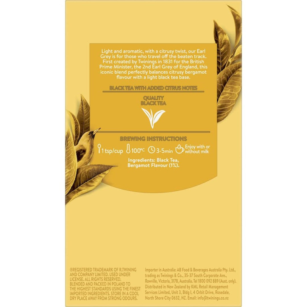 Twinings Earl Grey Tea Loose Leaf 125g