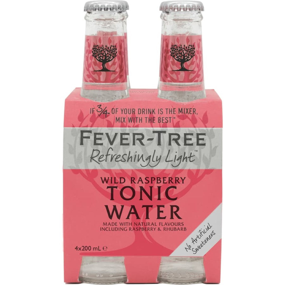 Fever Tree Wild Raspberry Tonic 4pk 200mL