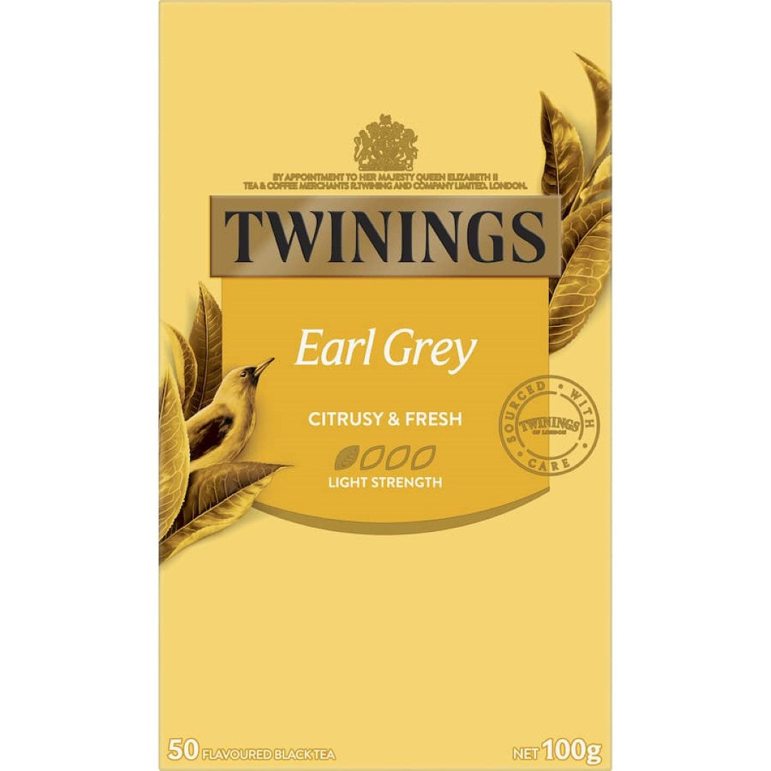 Twinings Tea Earl Grey Bags 50pack