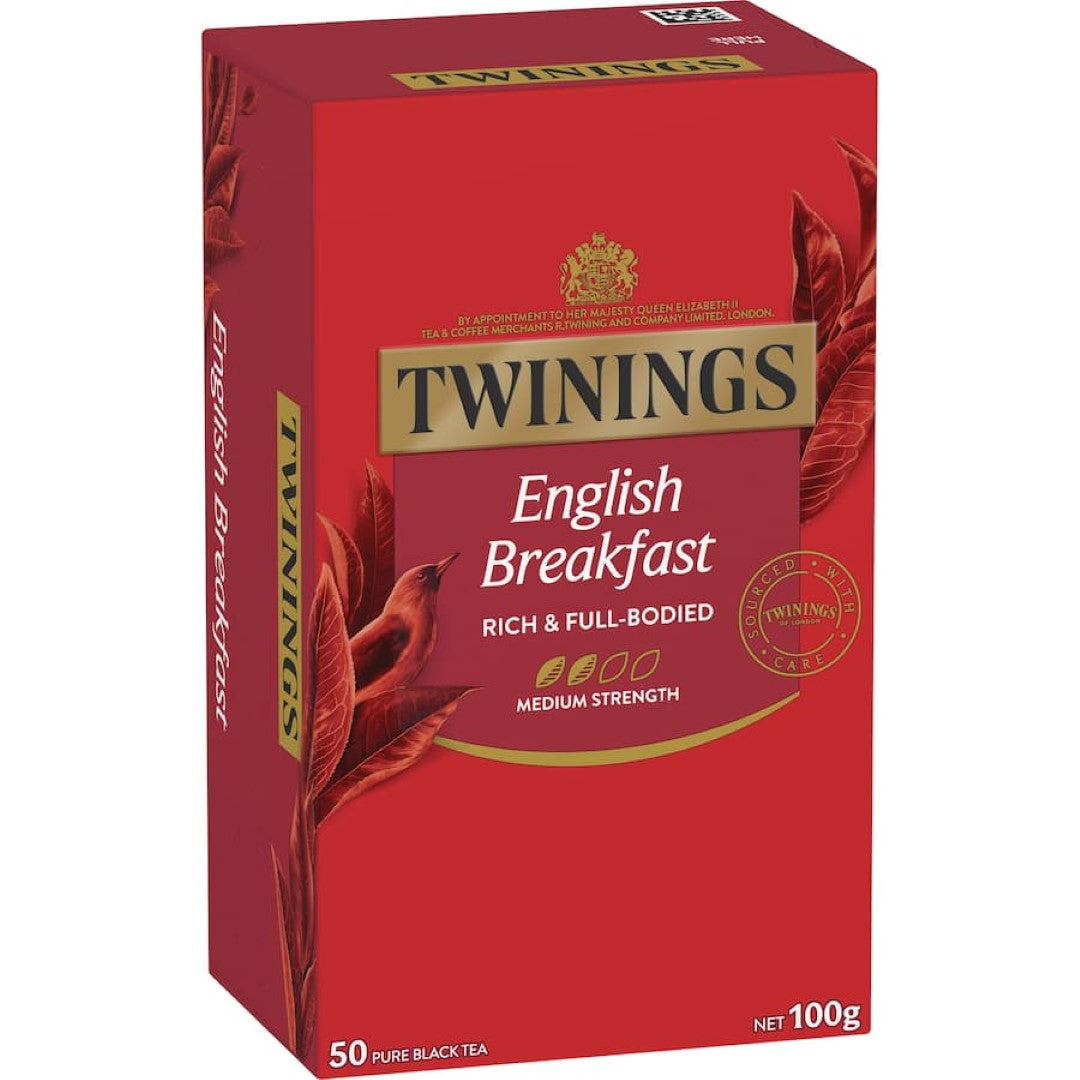 Twinings Tea English Breakfast Bags 50pack