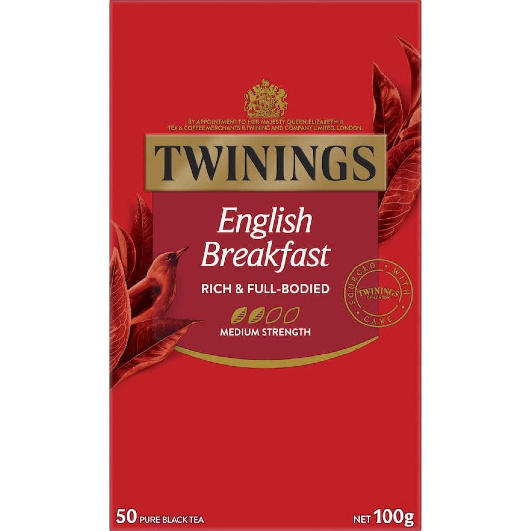 Twinings Tea English Breakfast Bags 50pack
