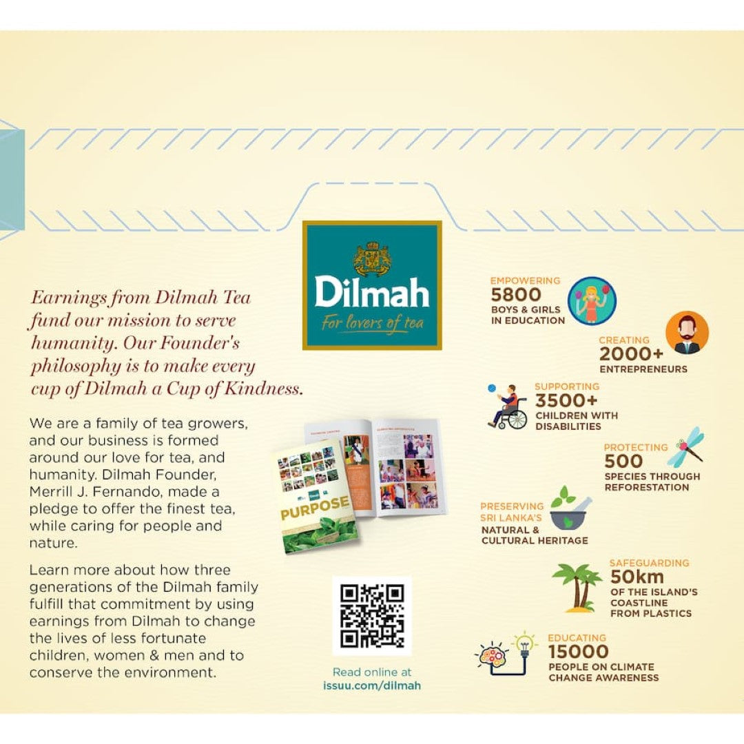 Dilmah Tea Tagless Bags 200pack