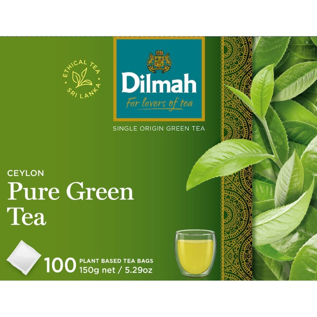 Dilmah Green Tea Tagless Bags 100pack