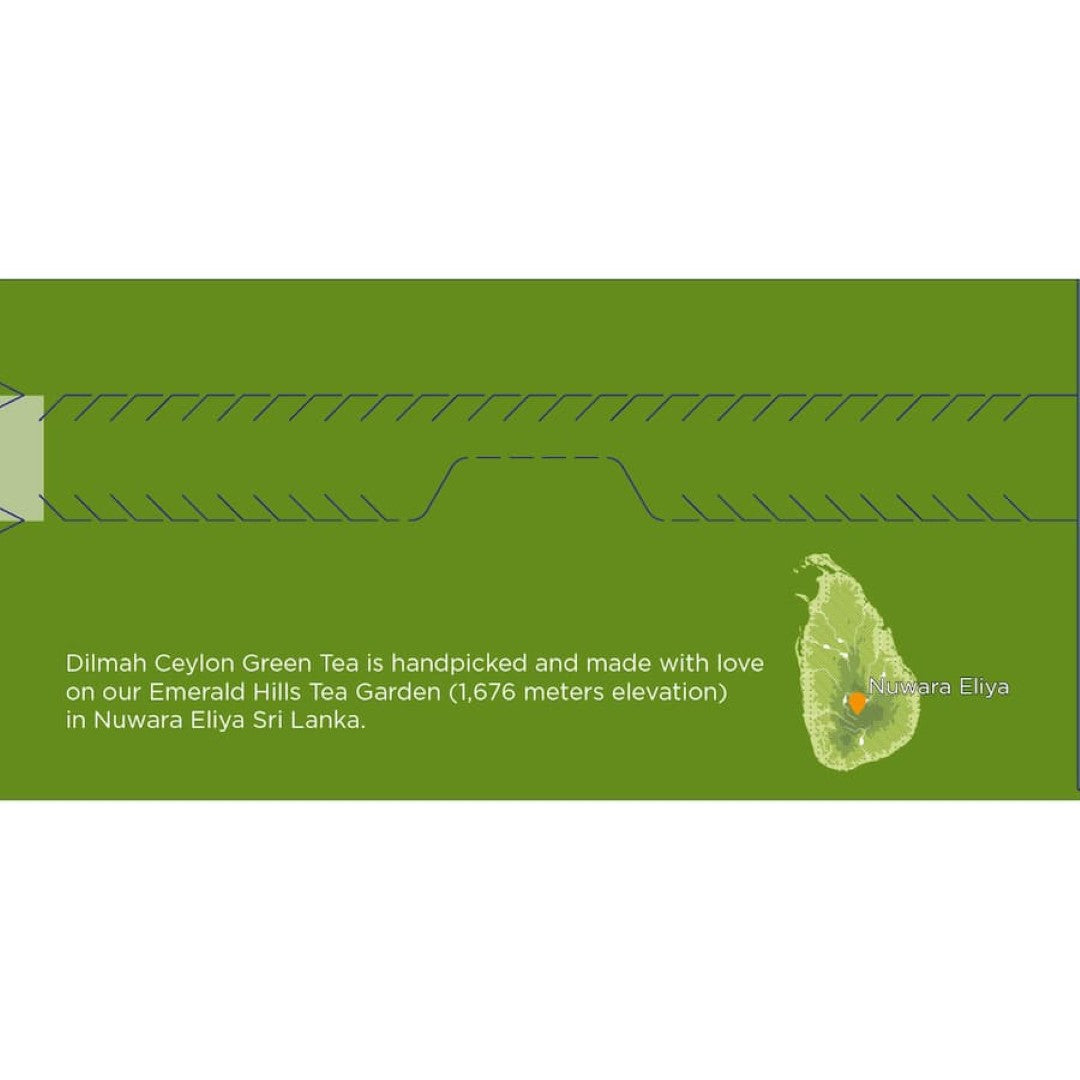 Dilmah Green Tea Tagless Bags 100pack