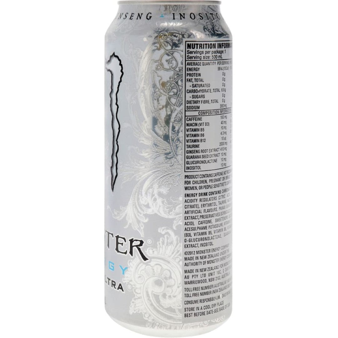 Monster Energy Drink Zero Ultra Single can 500mL