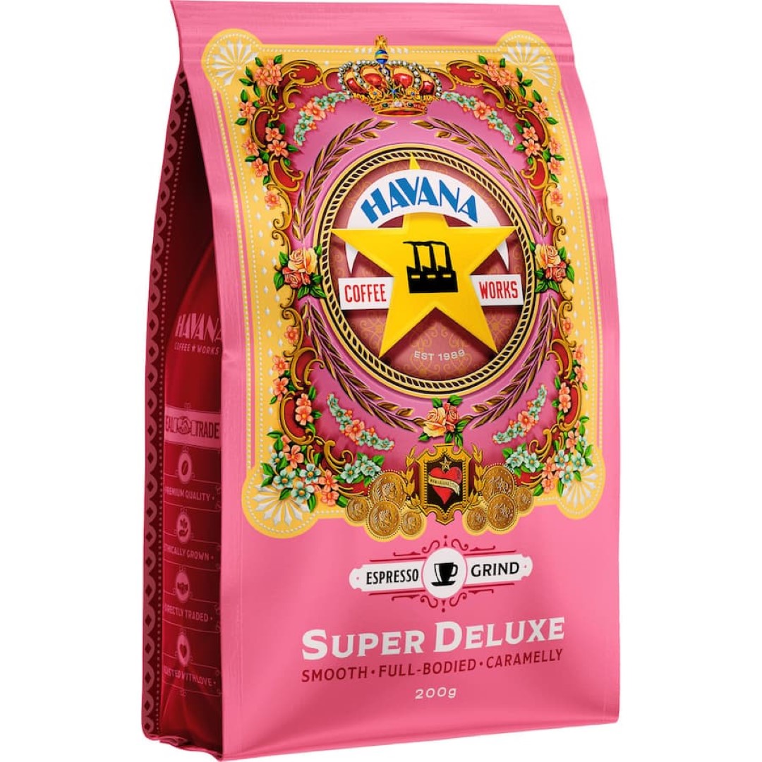 Havana Espresso Grind Super Deluxe 200g