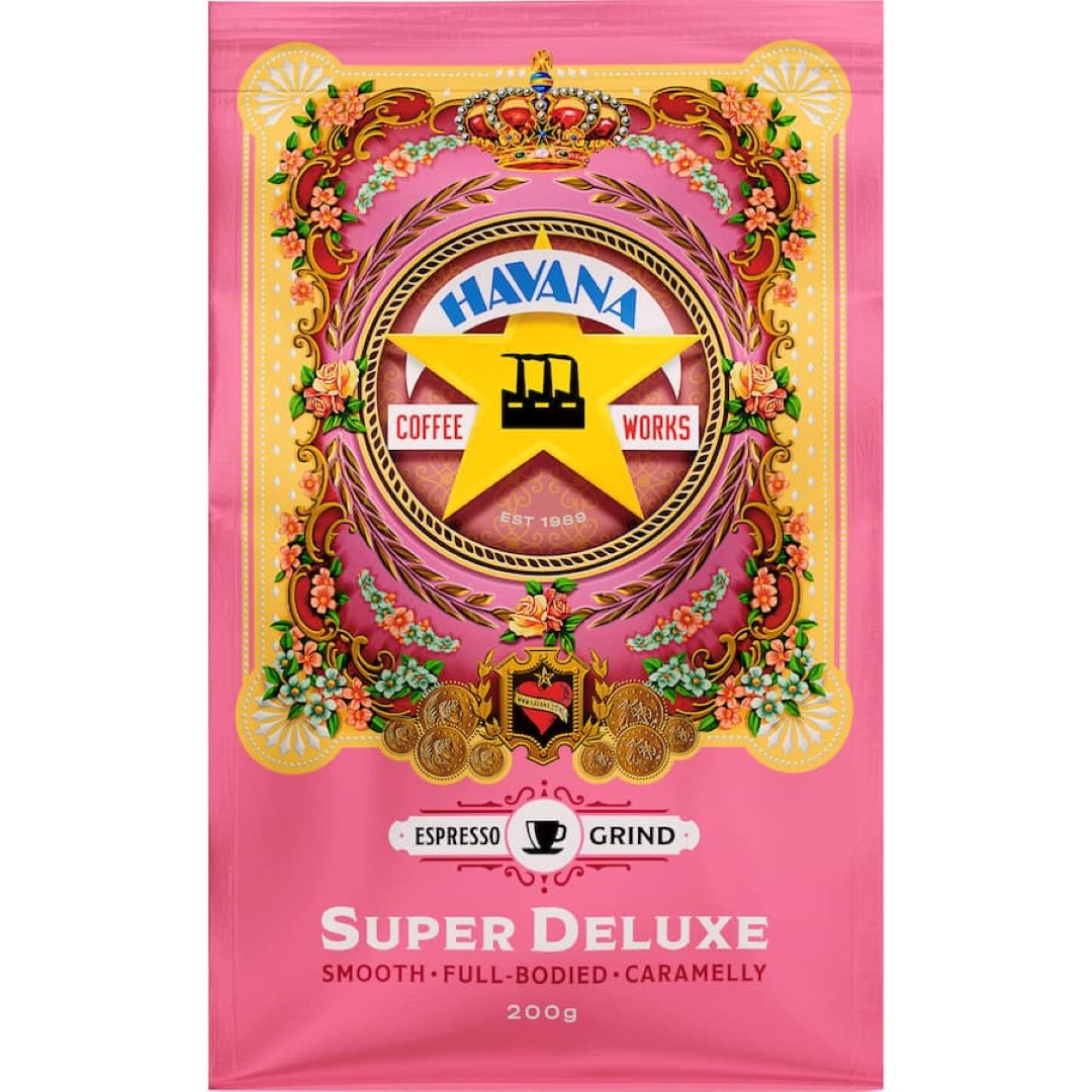 Havana Espresso Grind Super Deluxe 200g