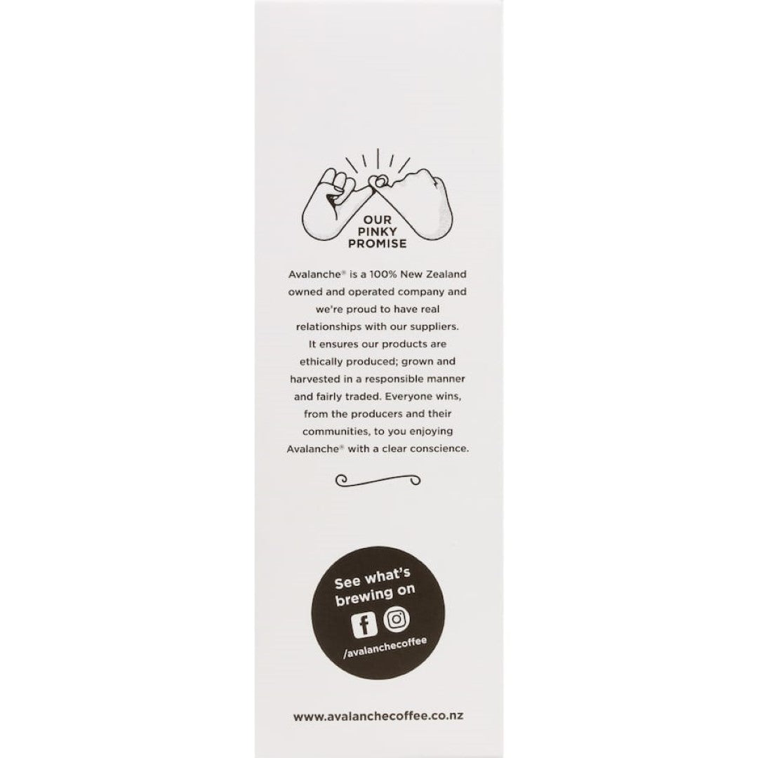 Avalanche Coffee Sachets Cappuccino 10 pack 160g