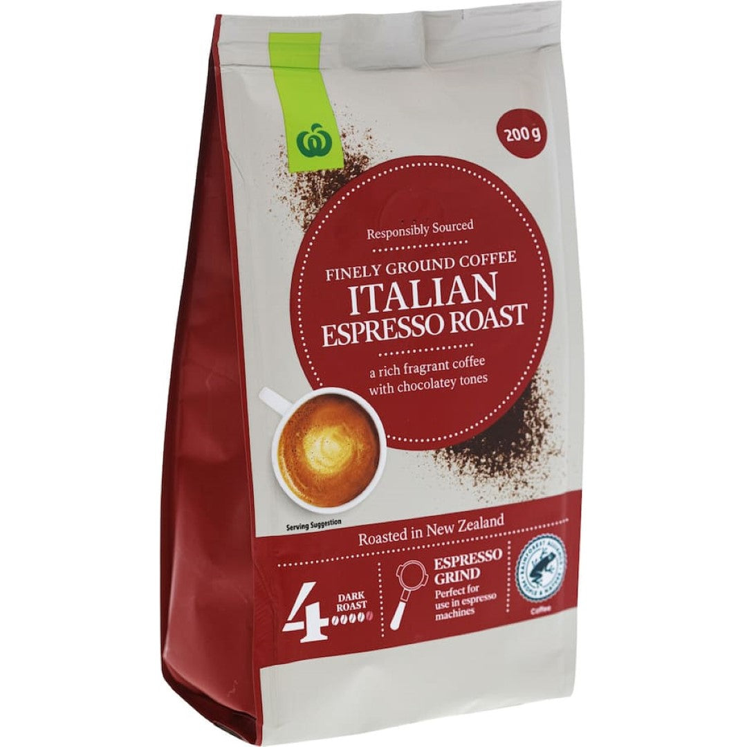 Woolworths Espresso Grind Italian 200g