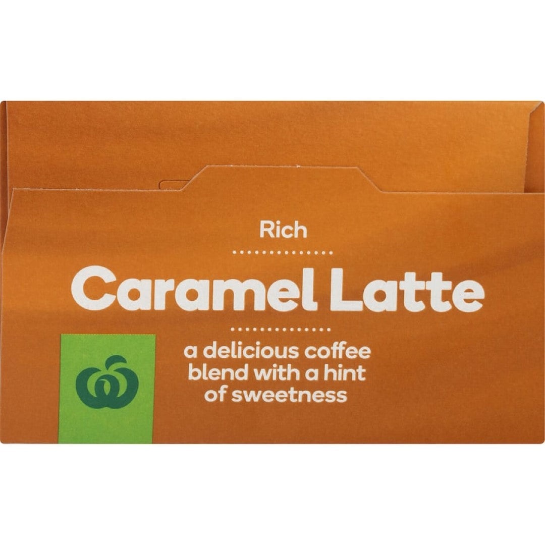 Woolworths Coffee Sachets Caramel Latte 10 pack 170g