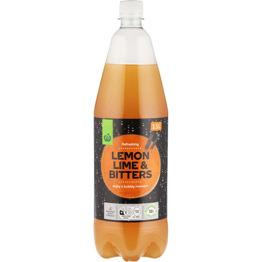 Woolworths Lemon, Lime & Bitters 1.5L