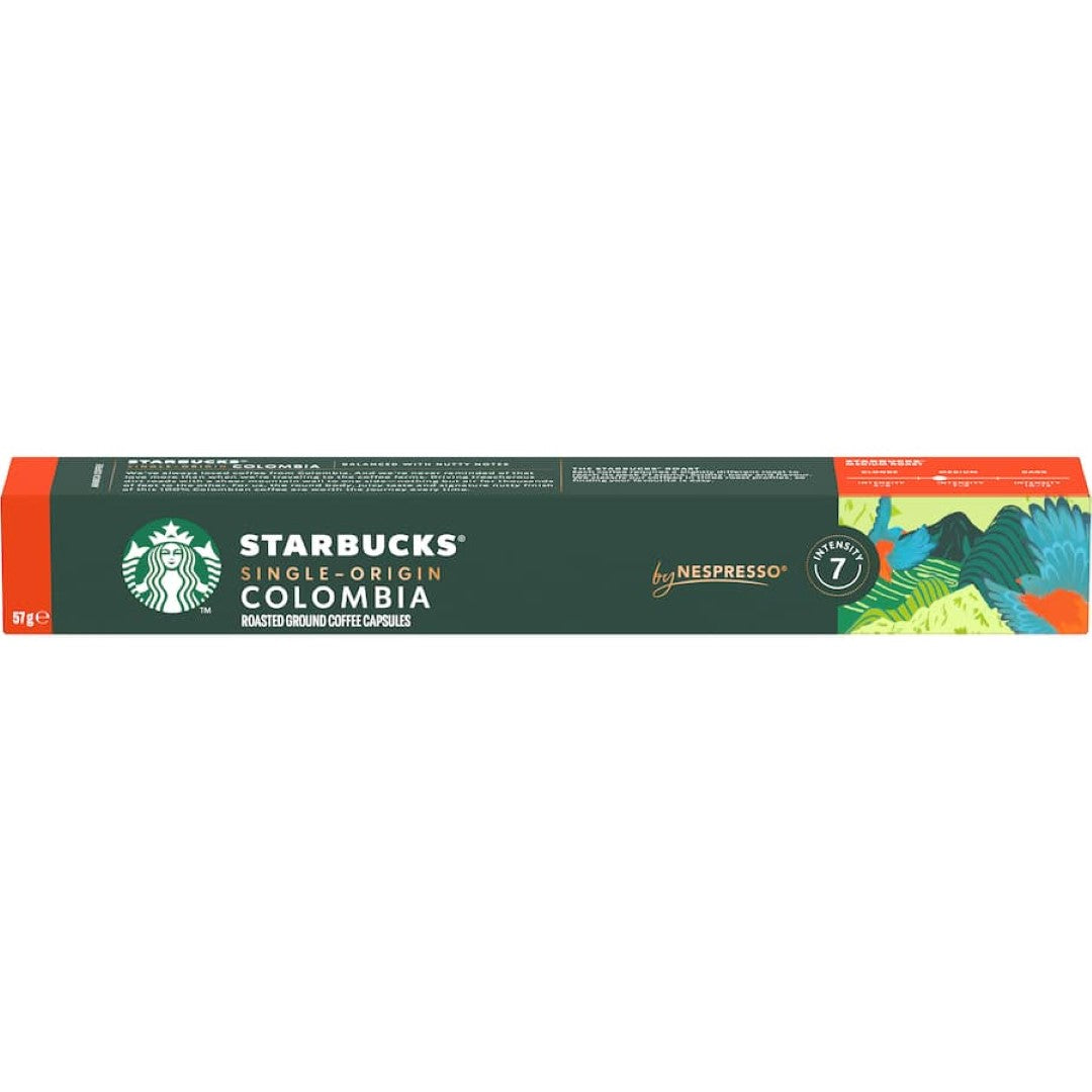 Starbucks By Nespresso Coffee Pods Single-origin Colombia 10 pack 57g