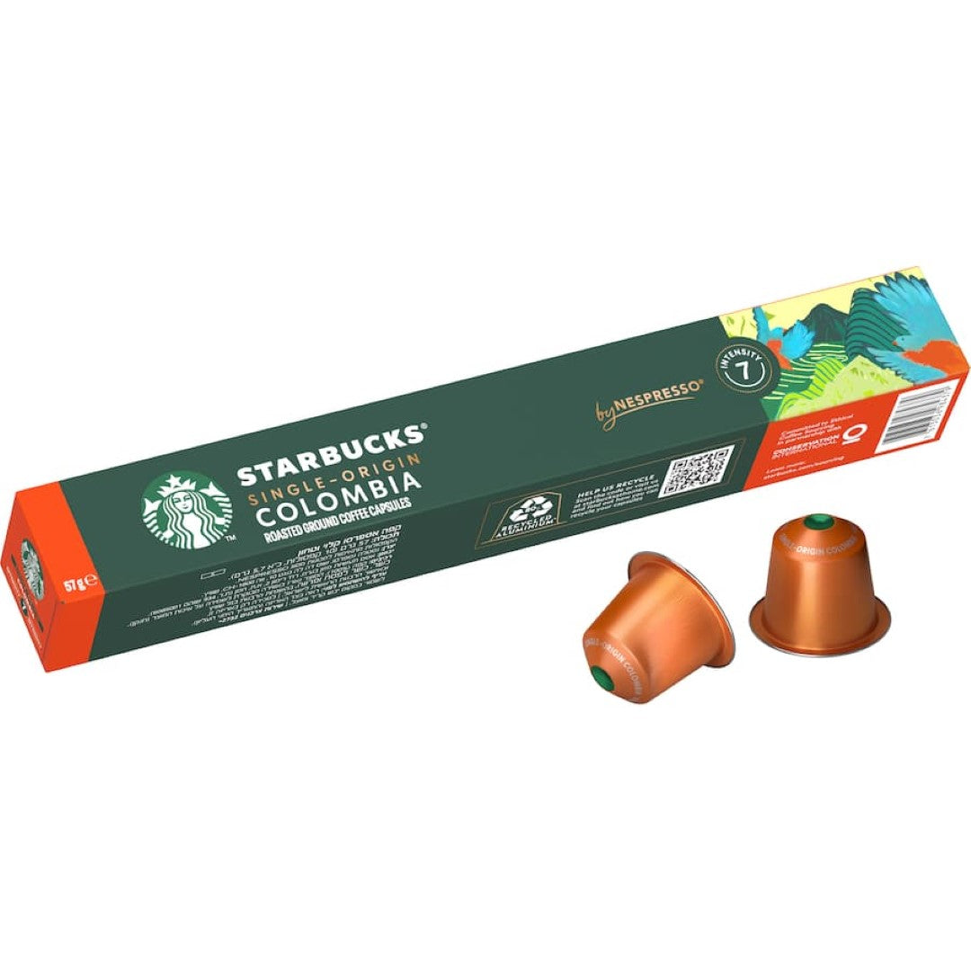 Starbucks By Nespresso Coffee Pods Single-origin Colombia 10 pack 57g