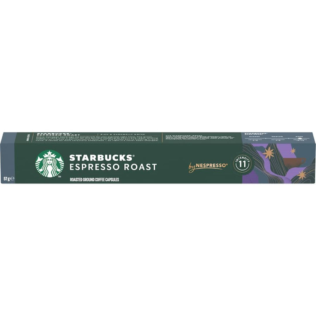 Starbucks By Nespresso Coffee Pods Espresso Roast 10 pack 57g