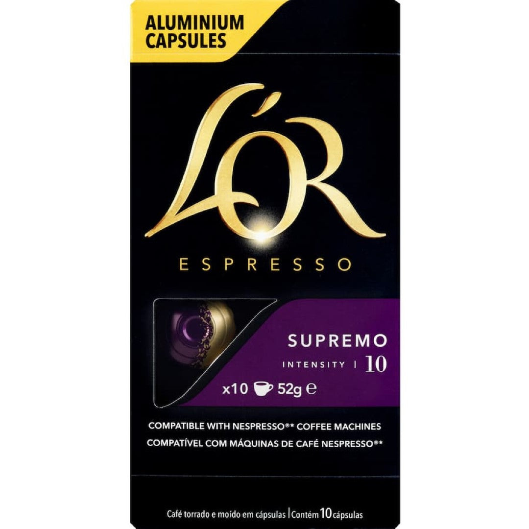 L'or Coffee Capsules Supremo Intensity 10 10pack