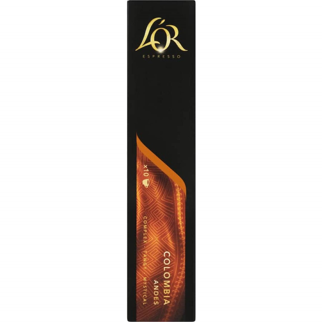 L'or Coffee Capsules Colombia Intensity 8 10pack
