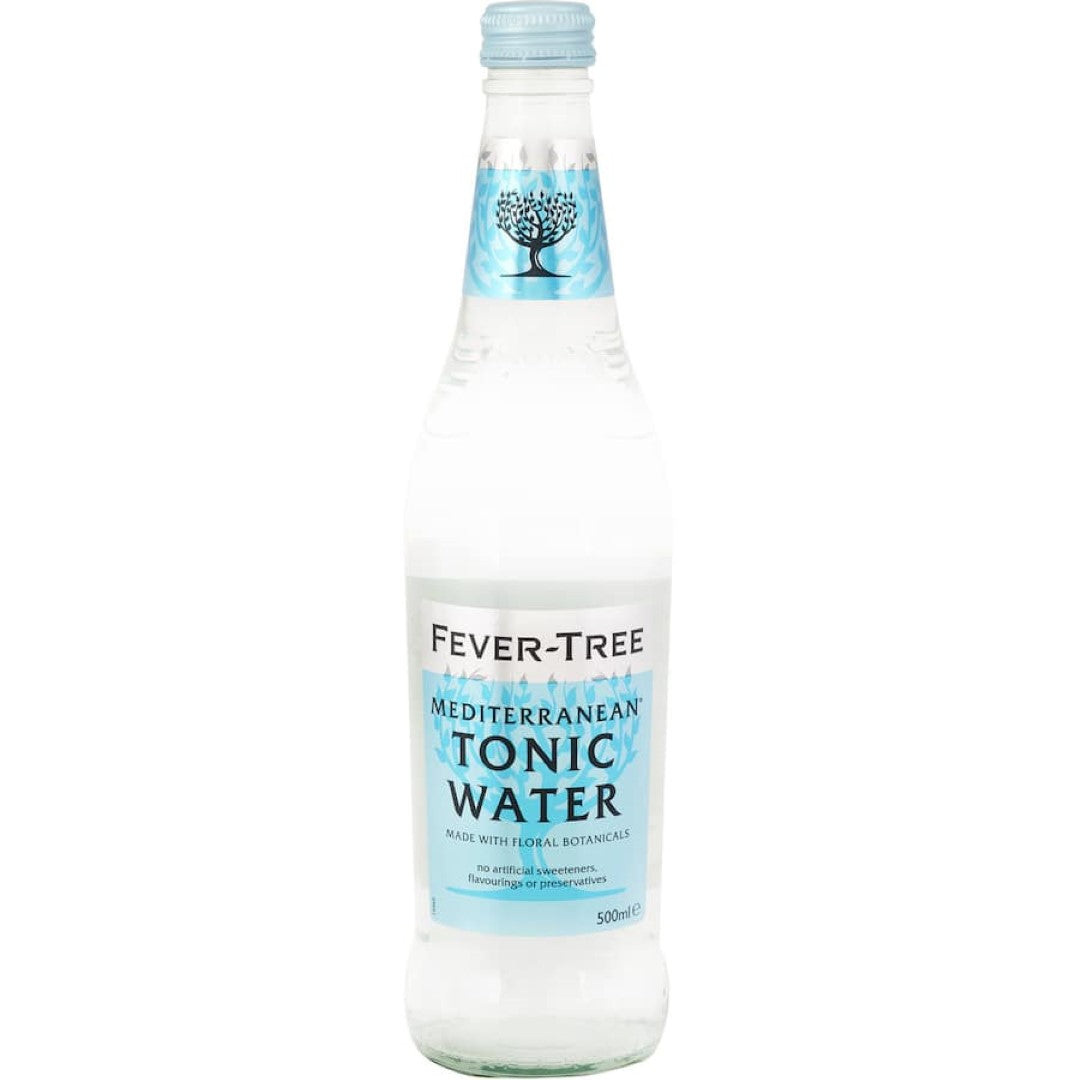 Fever Tree Mediterranean Tonic Water Bottle 500mL