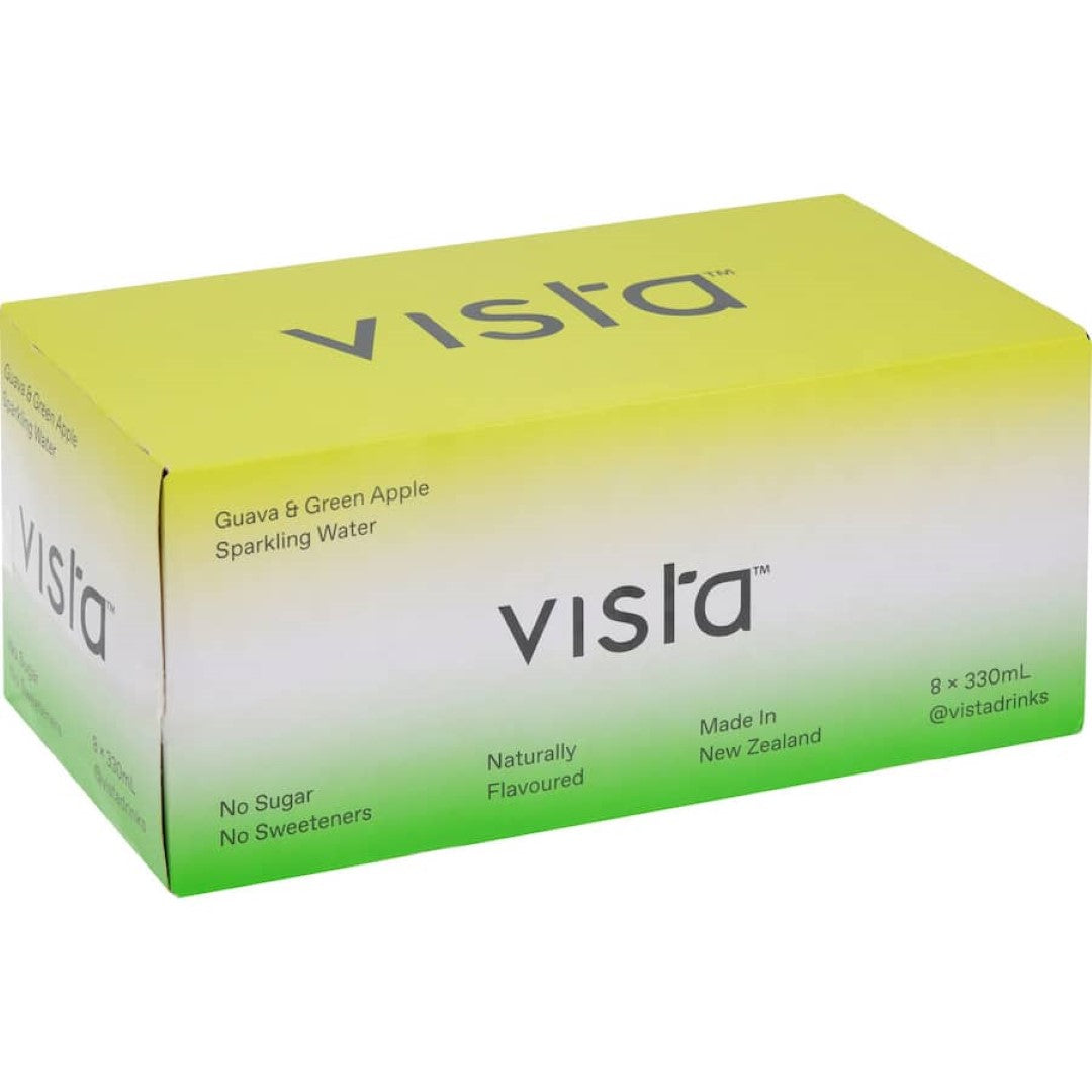 Vista Sparkling Water Guava Apple 8pack
