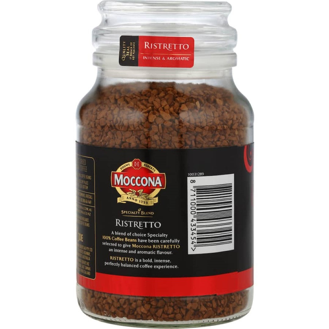 Moccona Instant Coffee Ristretto Specialty Blend 200g jar