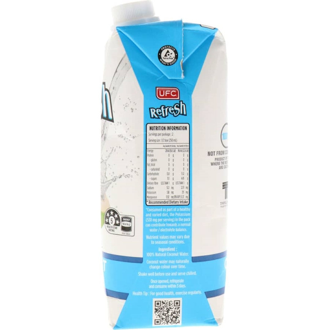 Ufc Refresh Coconut Water 500mL