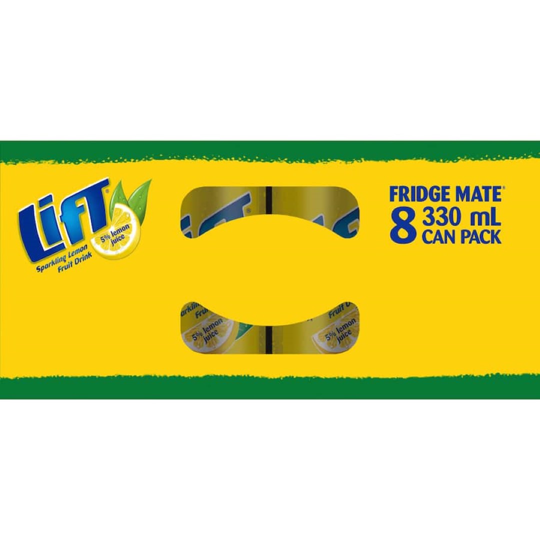 Lift Soft Drink  330ml cans 8pack