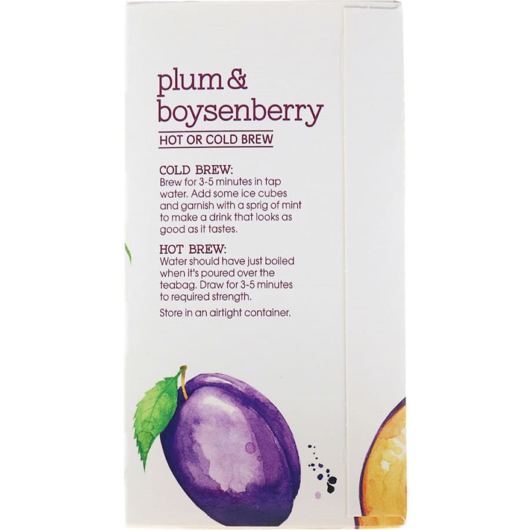 Red Seal Fruit Tea Plum & Boysenberry Bags 20pack