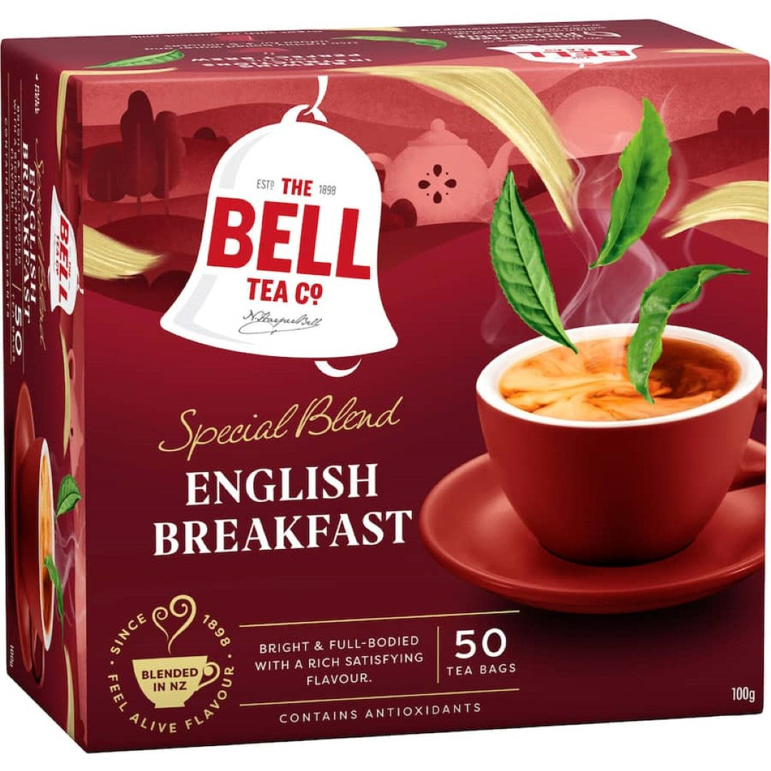 Bell Black Tea Bags English Breakfast 50pack
