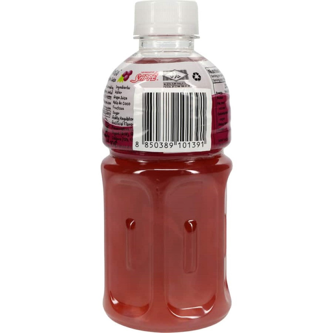 Mogu Mogu Juice Grape With Nata De Coco Bottle 320mL