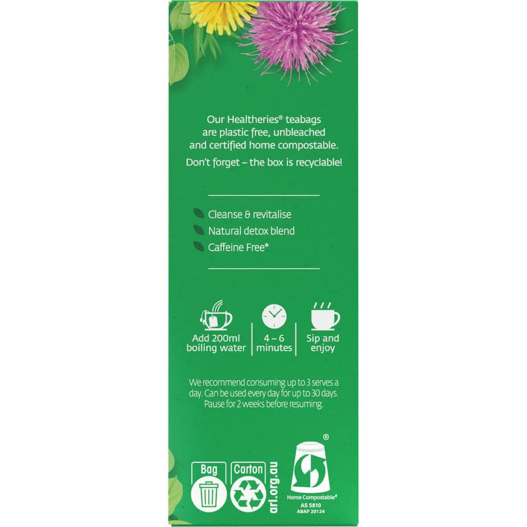 Healtheries Herbal Tea Detox Bags 20pack