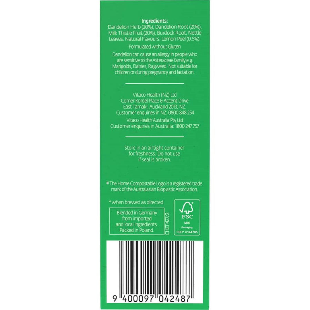 Healtheries Herbal Tea Detox Bags 20pack