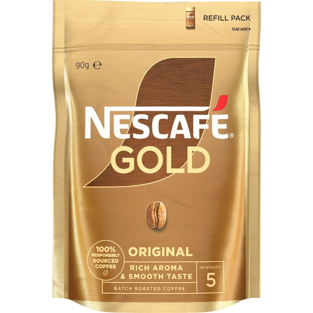 Nescafé Gold Original Instant Coffee Refill 90g