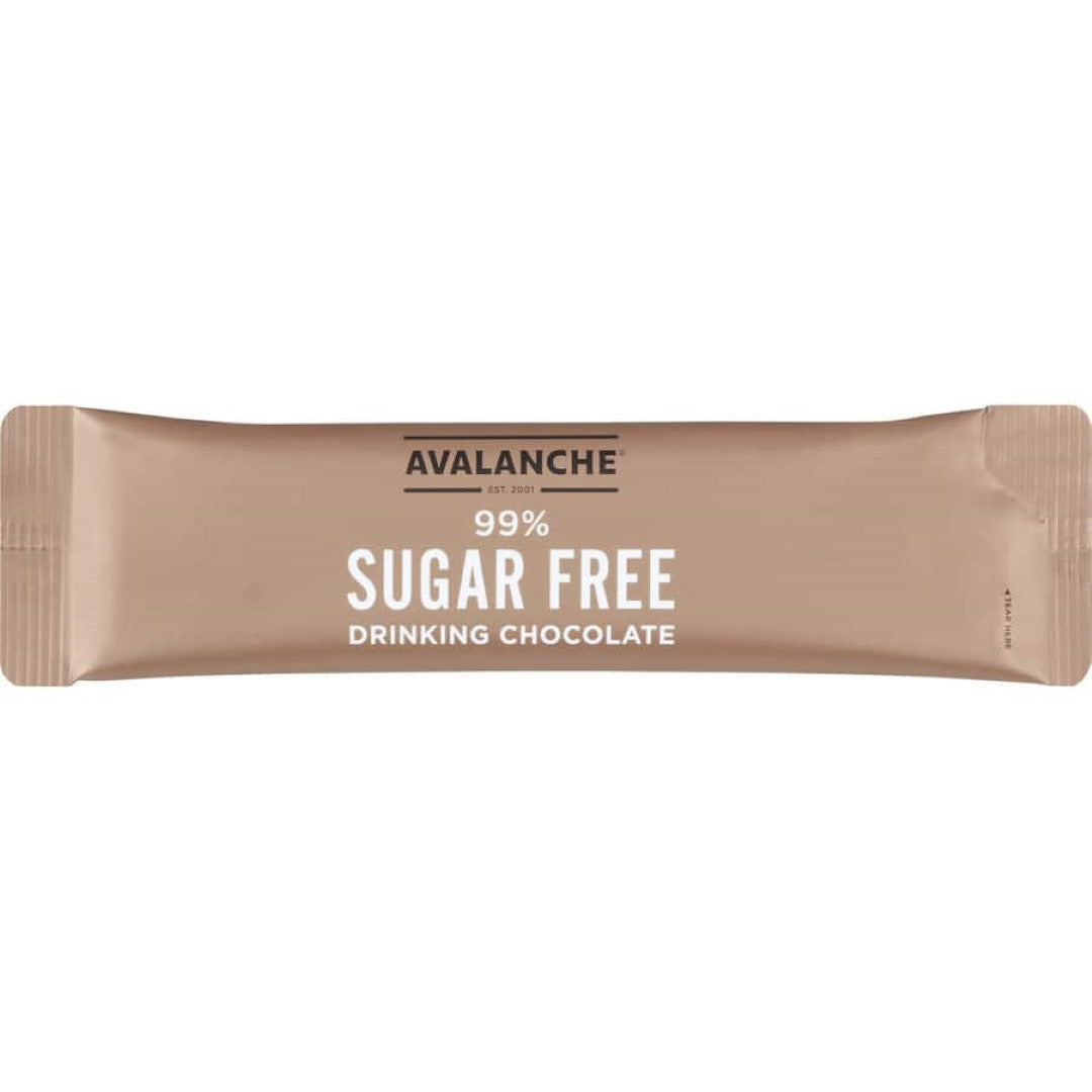 Avalanche Drinking Chocolate 99% Sugar Free 10 pack 200g