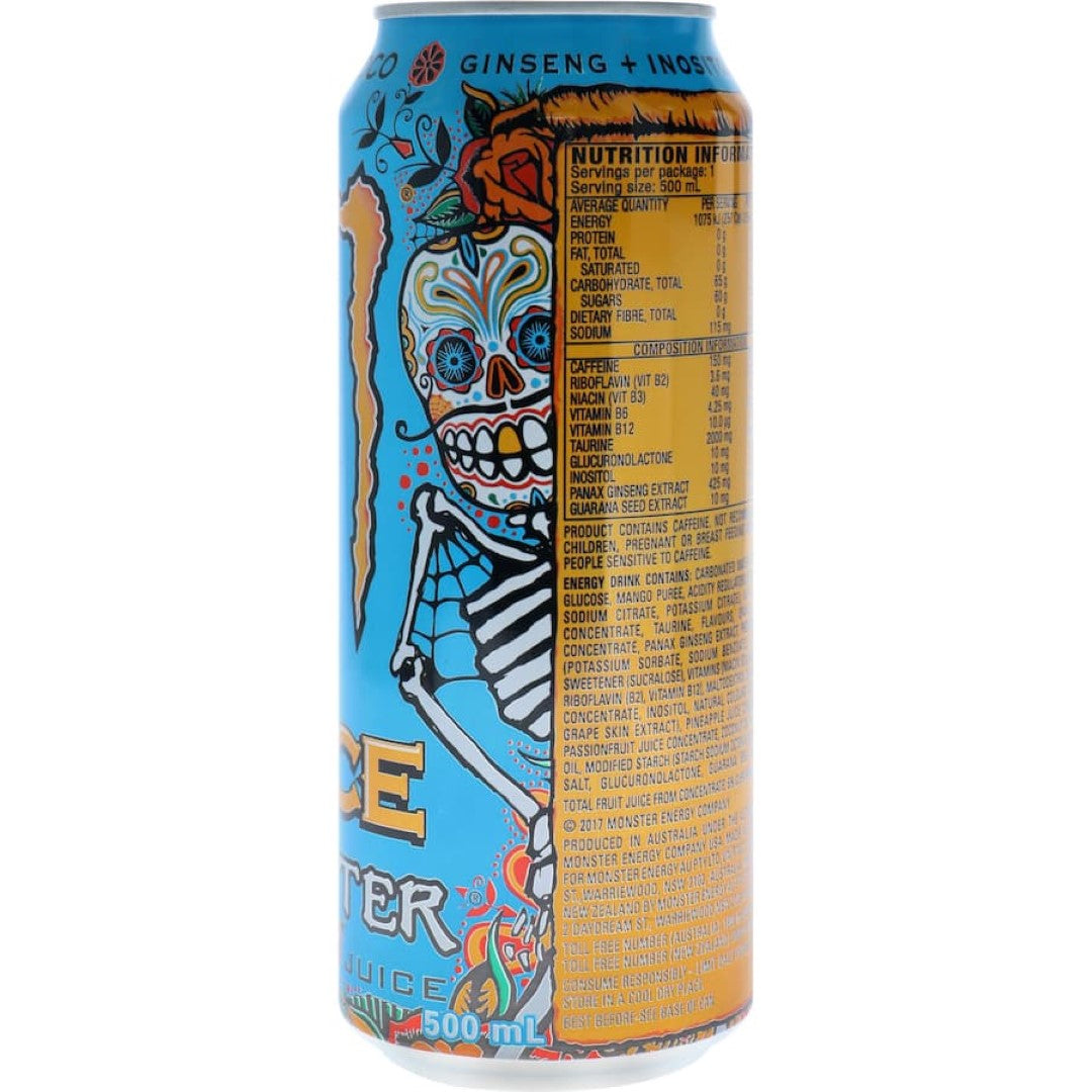 Monster Energy Drink Mango Loco Single can 500mL