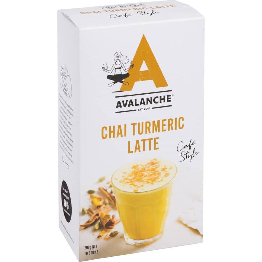 Avalanche Coffee Sachets Chai Turmeric Latte 10 pack 200g
