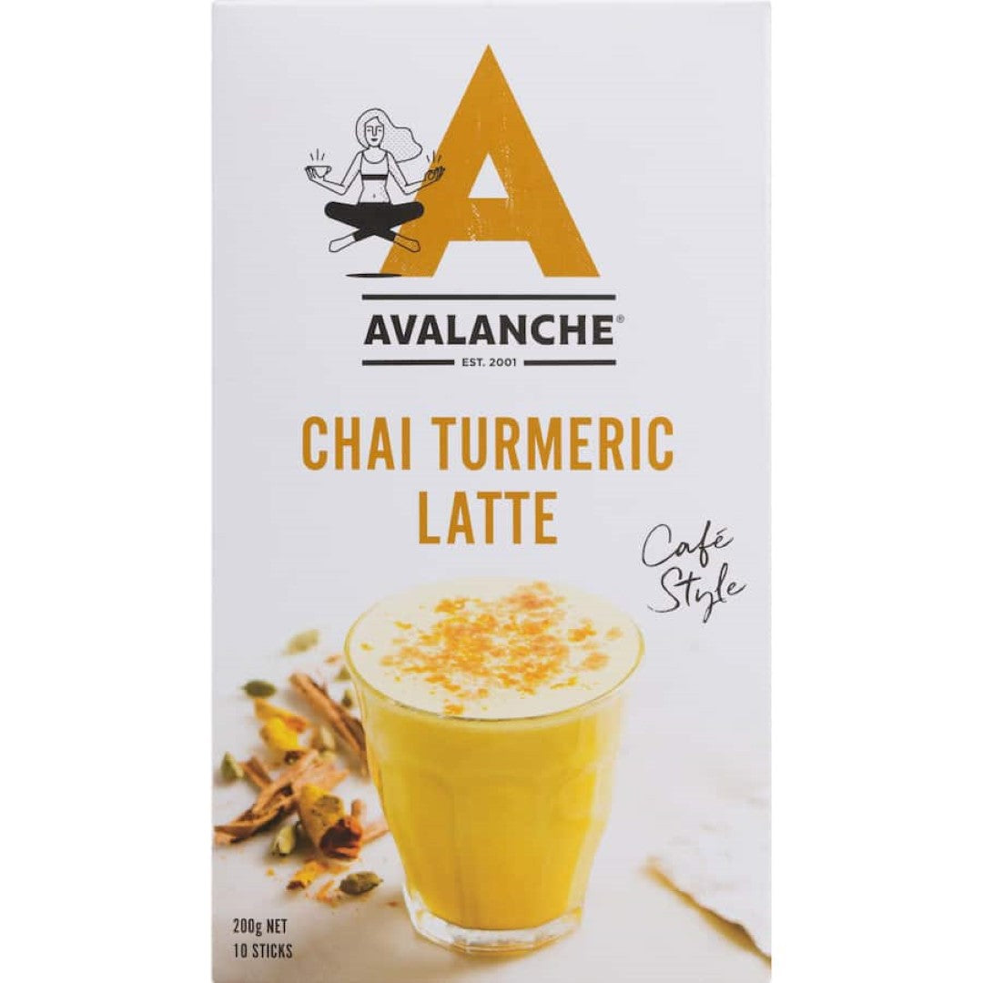Avalanche Coffee Sachets Chai Turmeric Latte 10 pack 200g