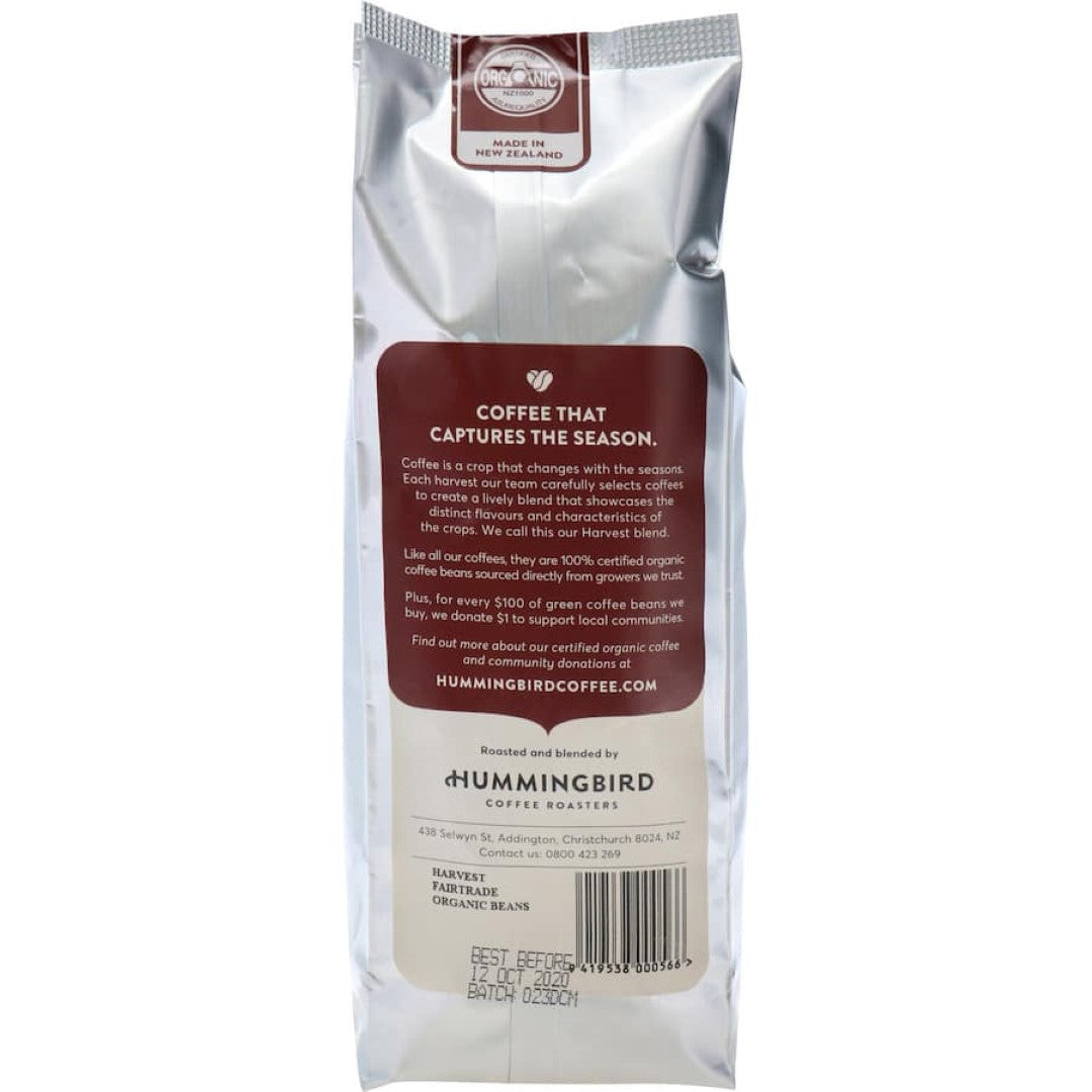 Hummingbird Coffee Beans Harvest Colombia 200g