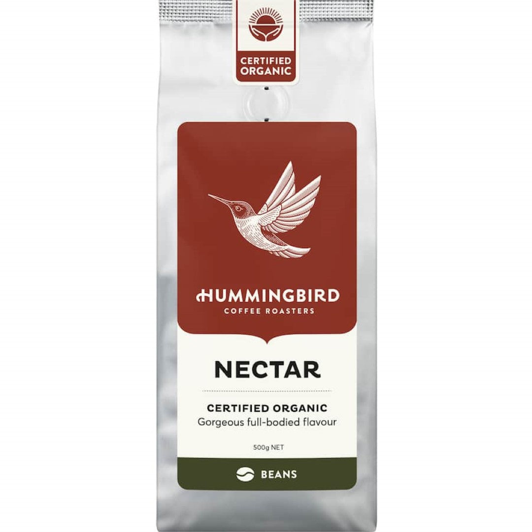 Hummingbird Coffee Beans Nectar Organic Fair Trade 500g