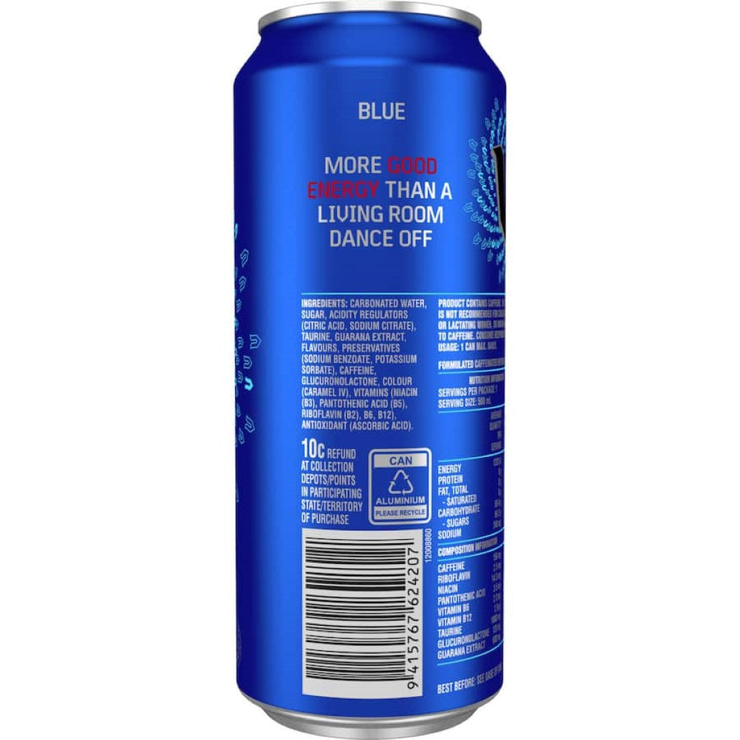 V Blue Drink  Single can 500mL