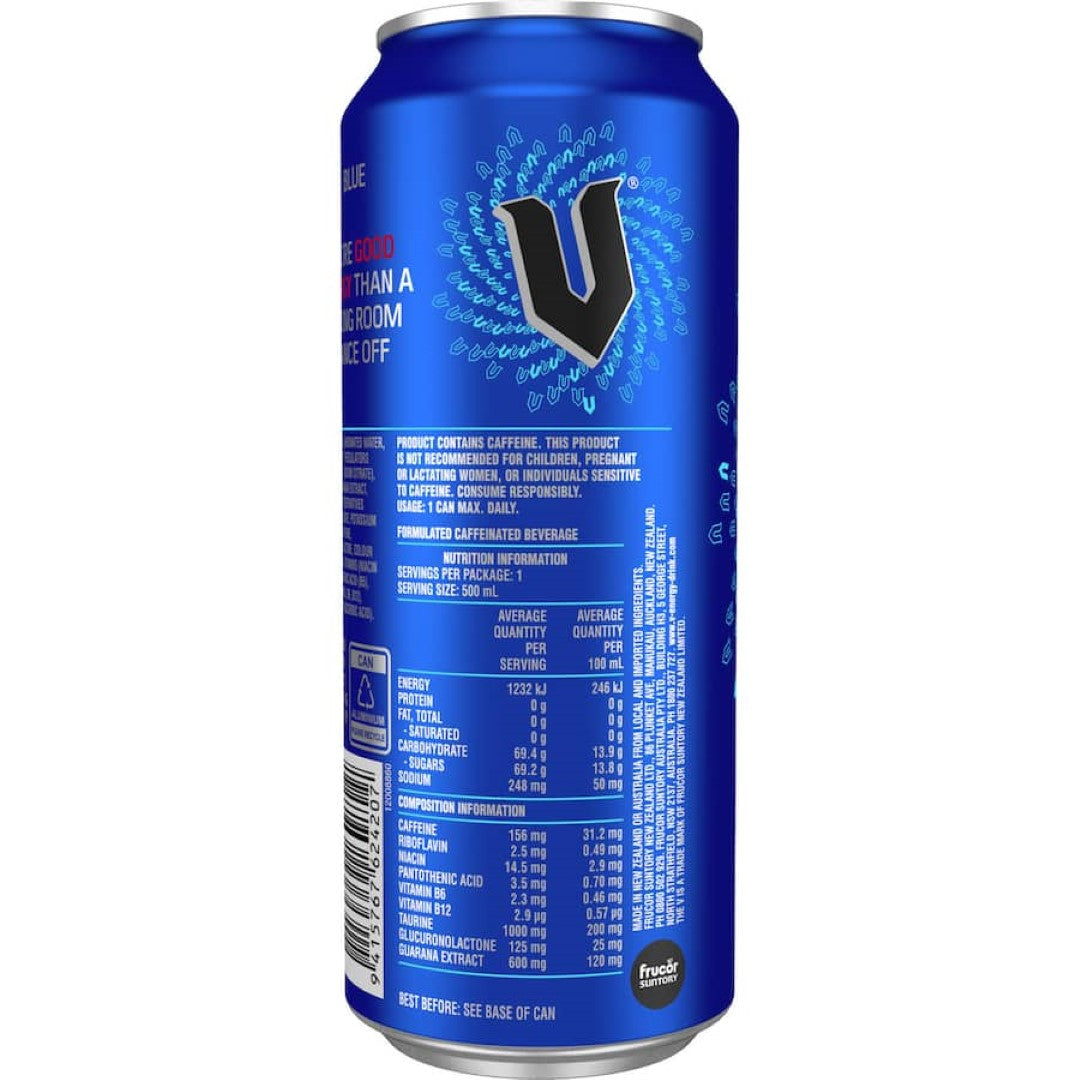 V Blue Drink  Single can 500mL