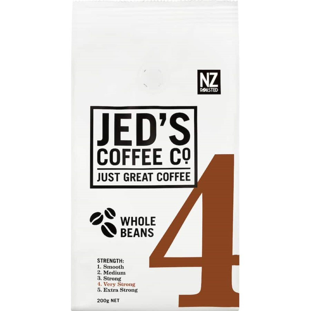 Jed's Coffee Beans 4 Very Strong 200g