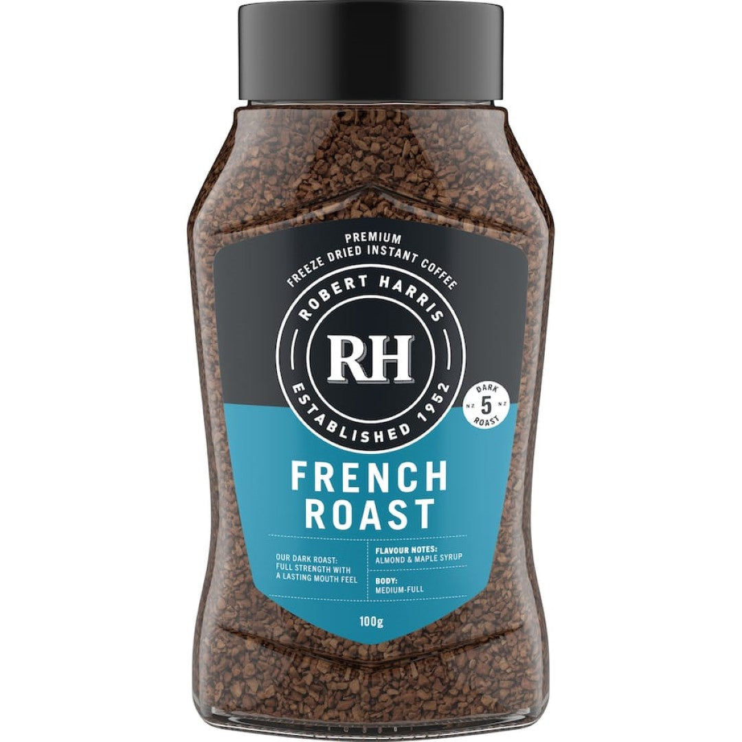 Robert Harris Freeze Dried Instant Coffee French Roast 100g