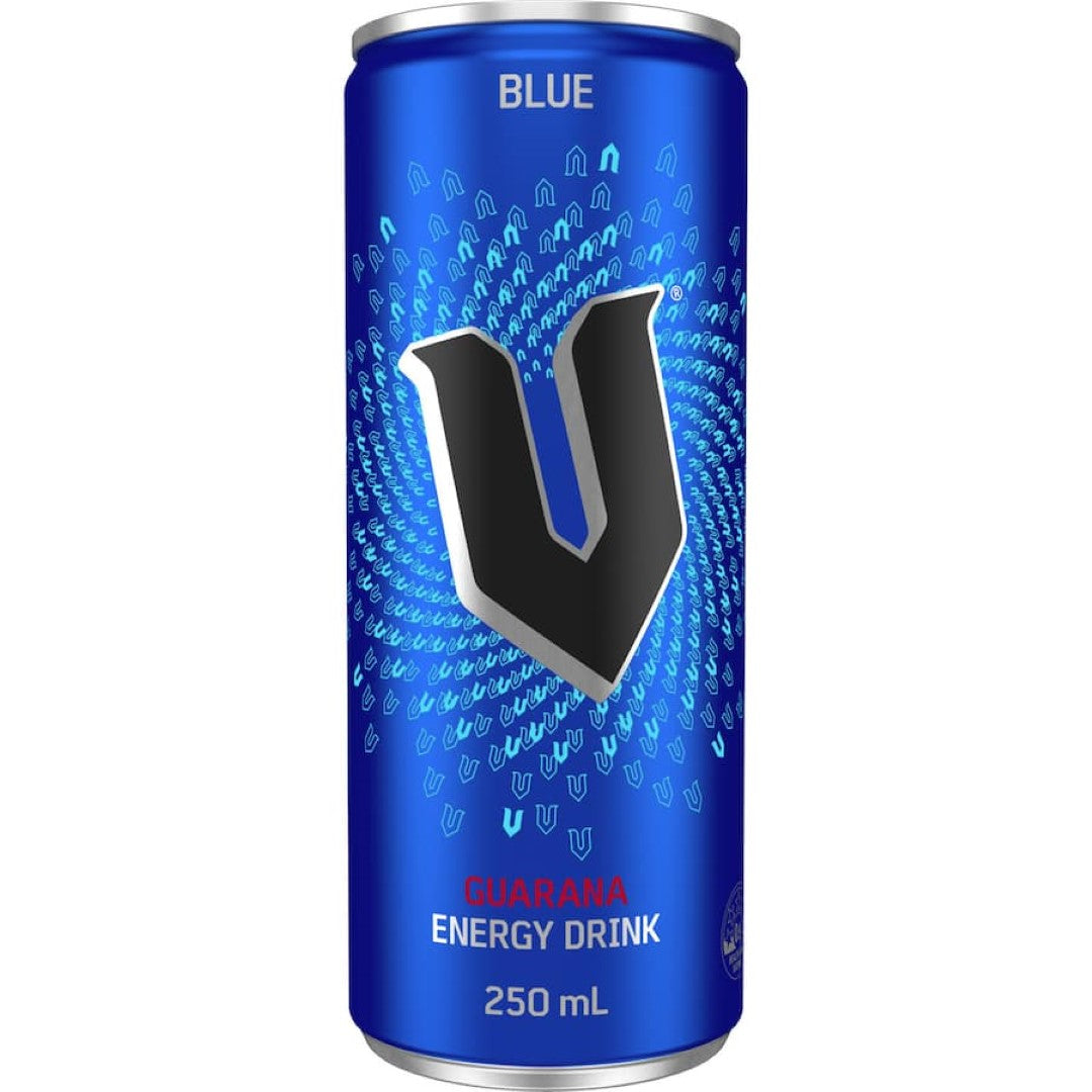 V Blue Energy Drink Single can 250mL