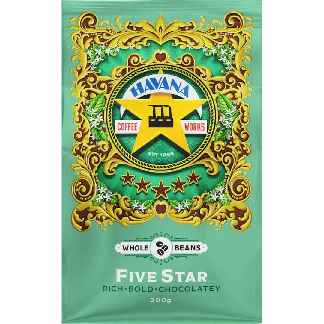 Havana 5 Star Coffee Beans  200g