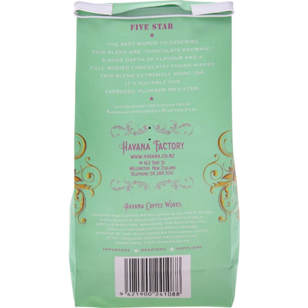 Havana Plunger Grind Five Star 200g